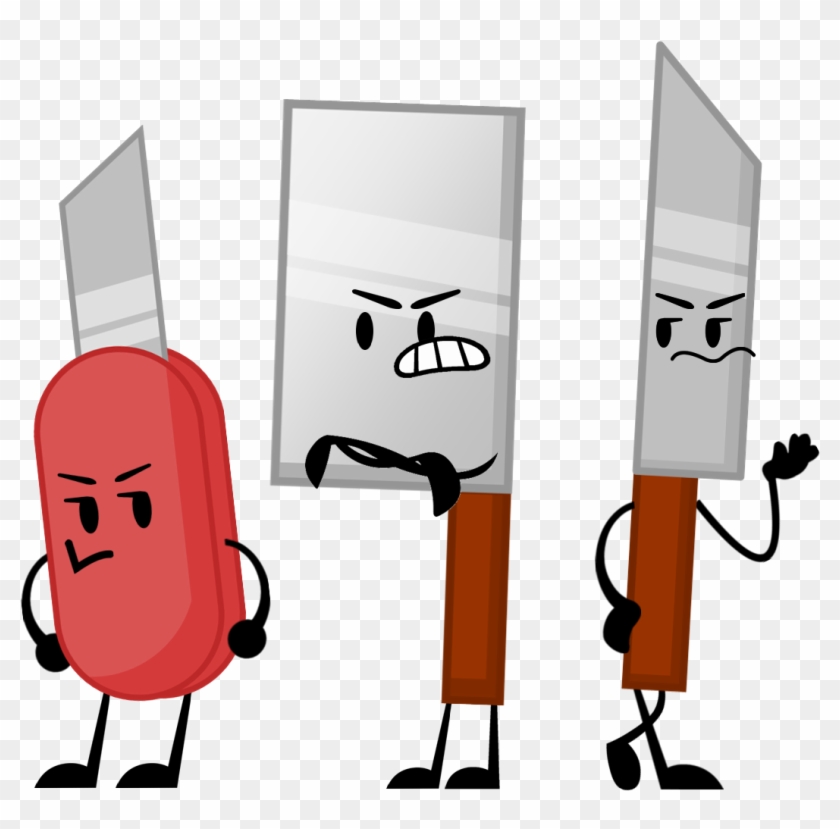 The Sharp Siblings - Bfdi Pocket Knife #772721