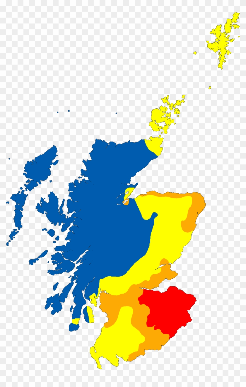 History Of Scots In Scotland - Scotland Map Vector #772739