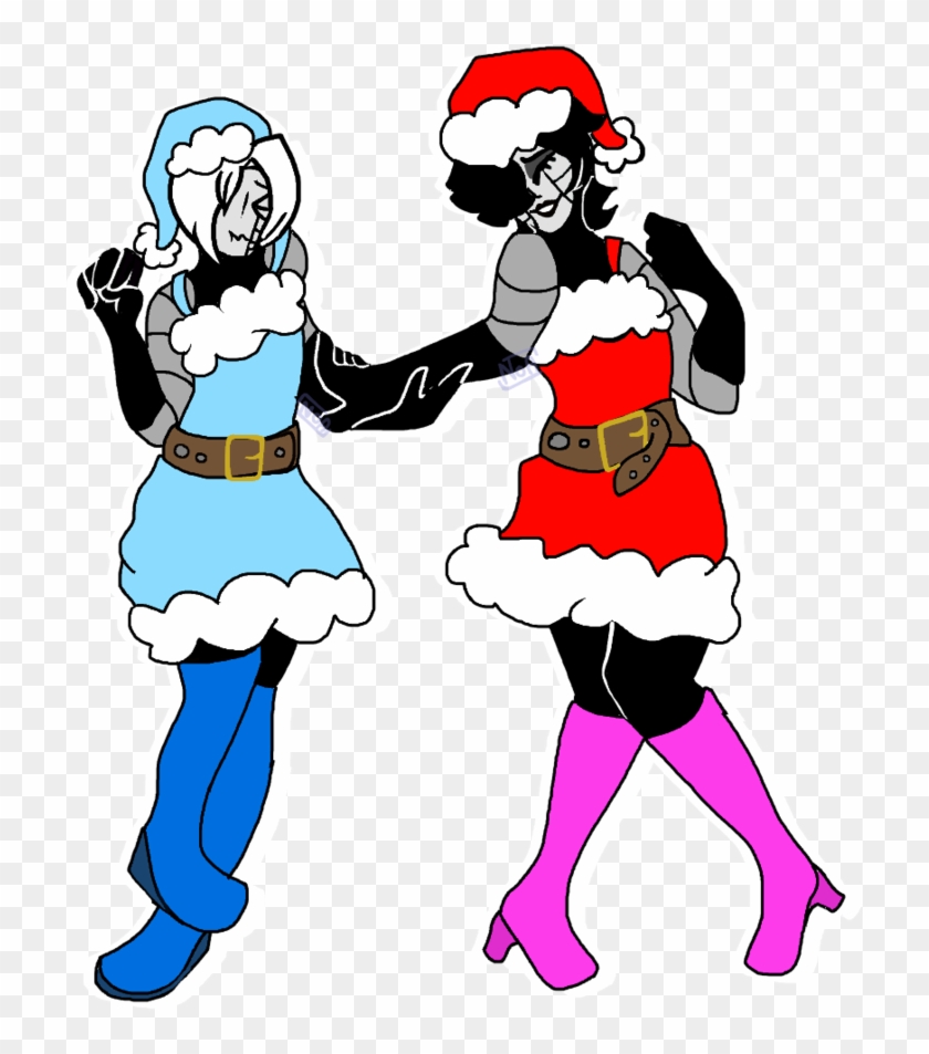 [u N D E R T A L E] In The Christmas Spirit By Cloudlesssora - Cartoon #772785