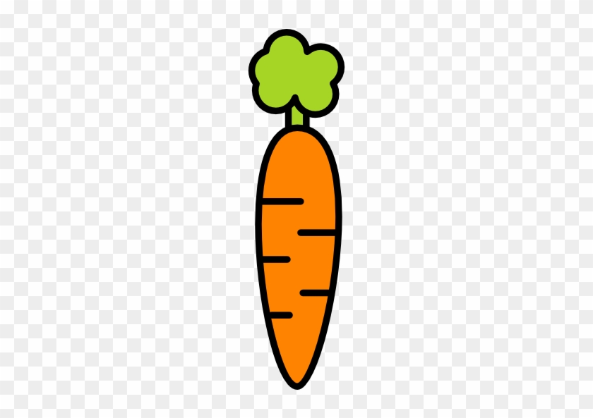 Carrot Free Icon - Healty Food Cartoon Png Transparent - Free Transparent  PNG Clipart Images Download