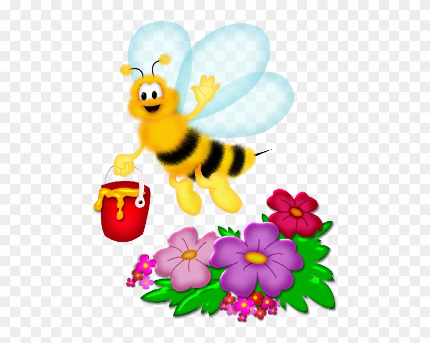 Funny Cartoon Valentine Love Heart Honey Bees Cartoon - Bee #772809