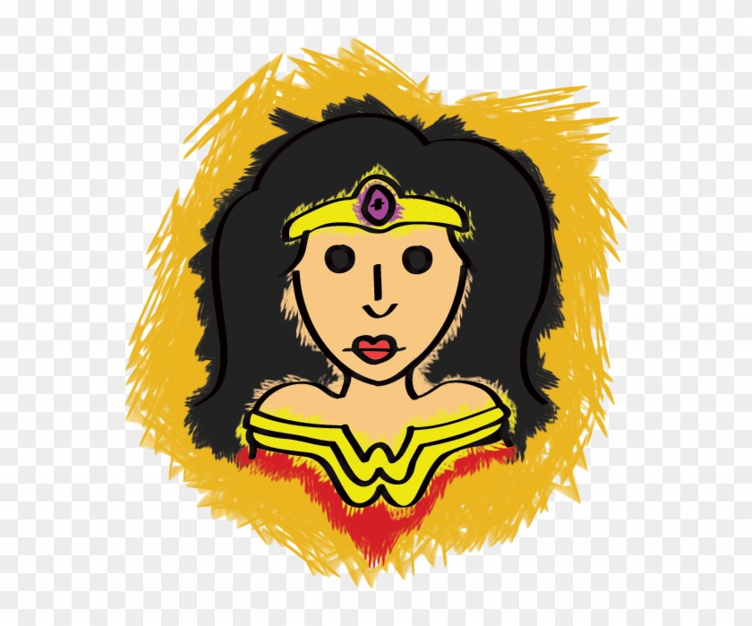 Wonder Woman Face By Kit07 - Illustration #772825