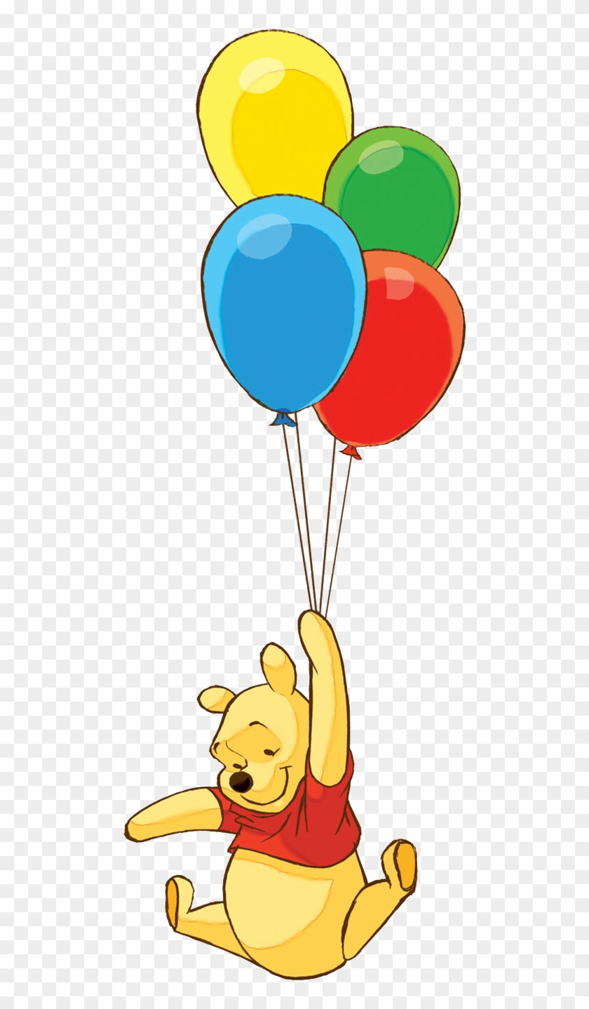 Winnie The Pooh Clipart - Winnie The Pooh Balloon #772829