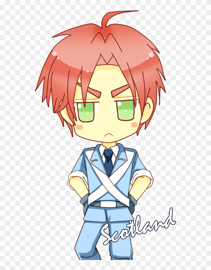 Chibi Scotland By Poltergeist-el - Aph Scotland Png #772876