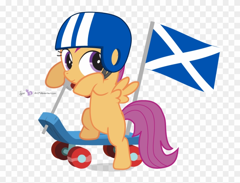 Dm29, Flag, Helmet, Safe, Scootaloo, Scooter, Scotaloo, - Dm29, Flag, Helmet, Safe, Scootaloo, Scooter, Scotaloo, #772881