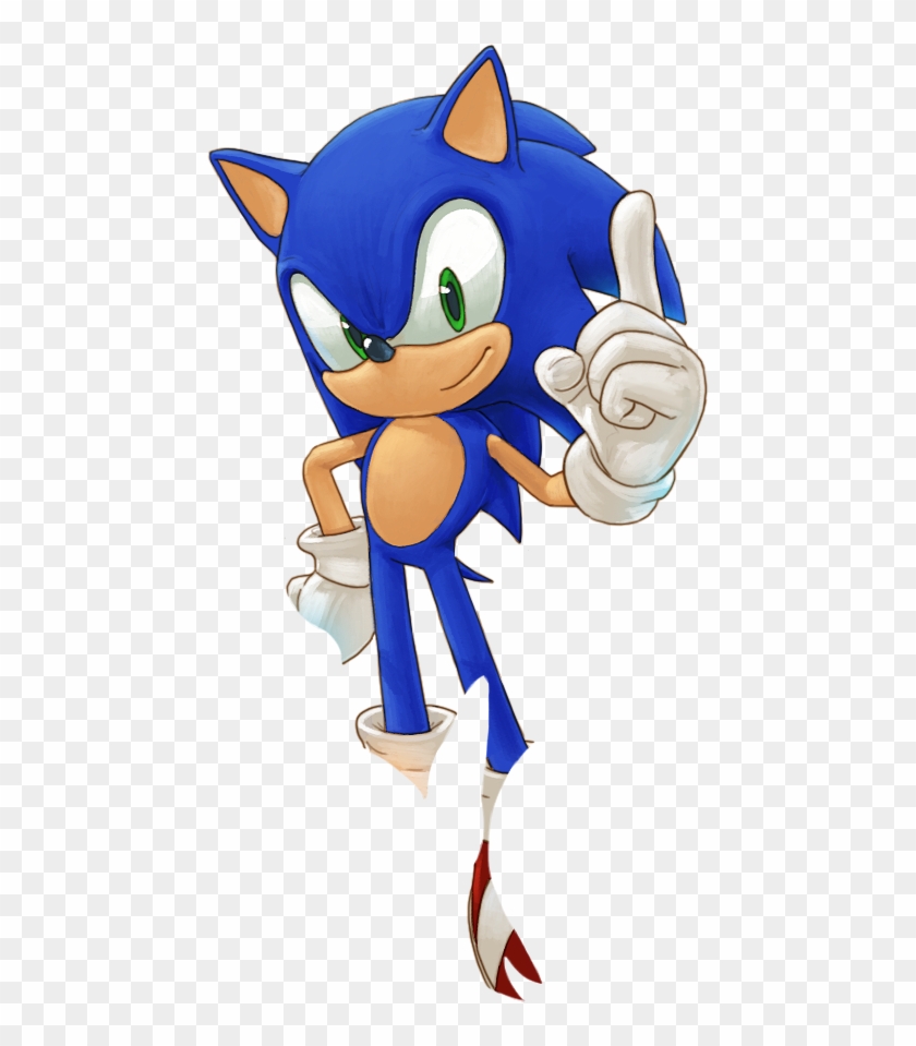 Sonic the Hedgehog transparent image download, size: 1372x1568px