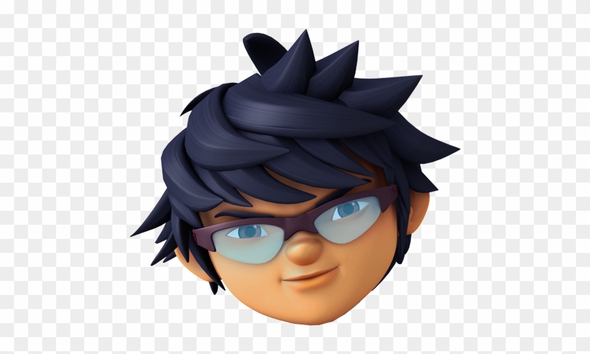 Mentahan Gambar Kepala Kartun Boboiboy Png Grafis Media - Kepala Anime Boboiboy Png #772888