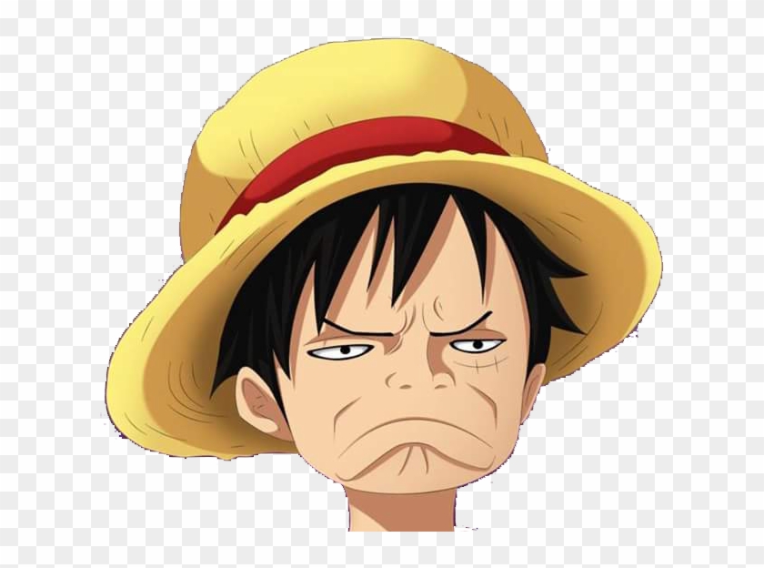 Kumpulan Muka Kartun / Anime Siap Pasang - Funny Luffy #772907