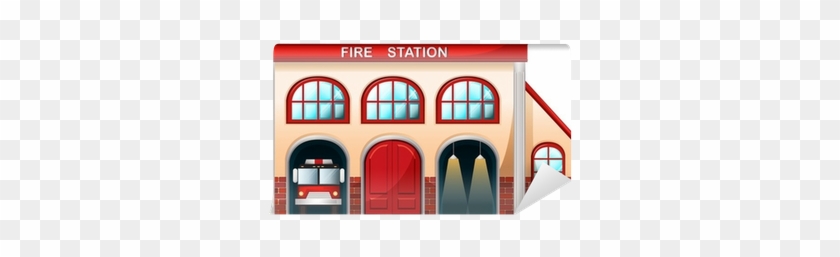 Fire Station Vector #772923