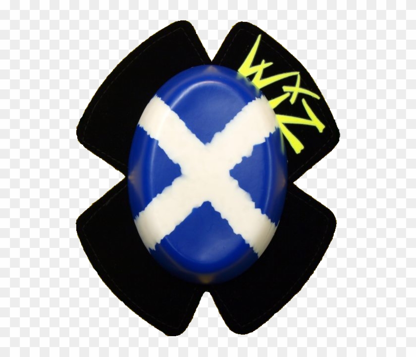 Scottish Flag - Road Sign Red Circle With X #772968