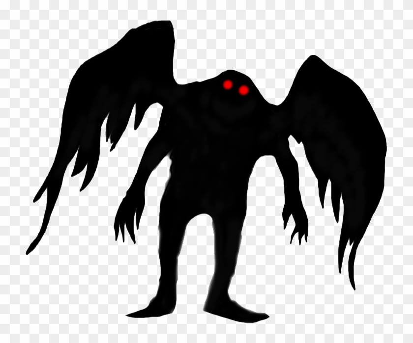 Bigfoot Mothman Clip Art - Bigfoot Mothman Clip Art #773021