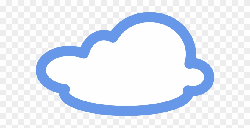 Cloud Alone Clip Art Vector Online Royalty Free & Public - Cloud #773144