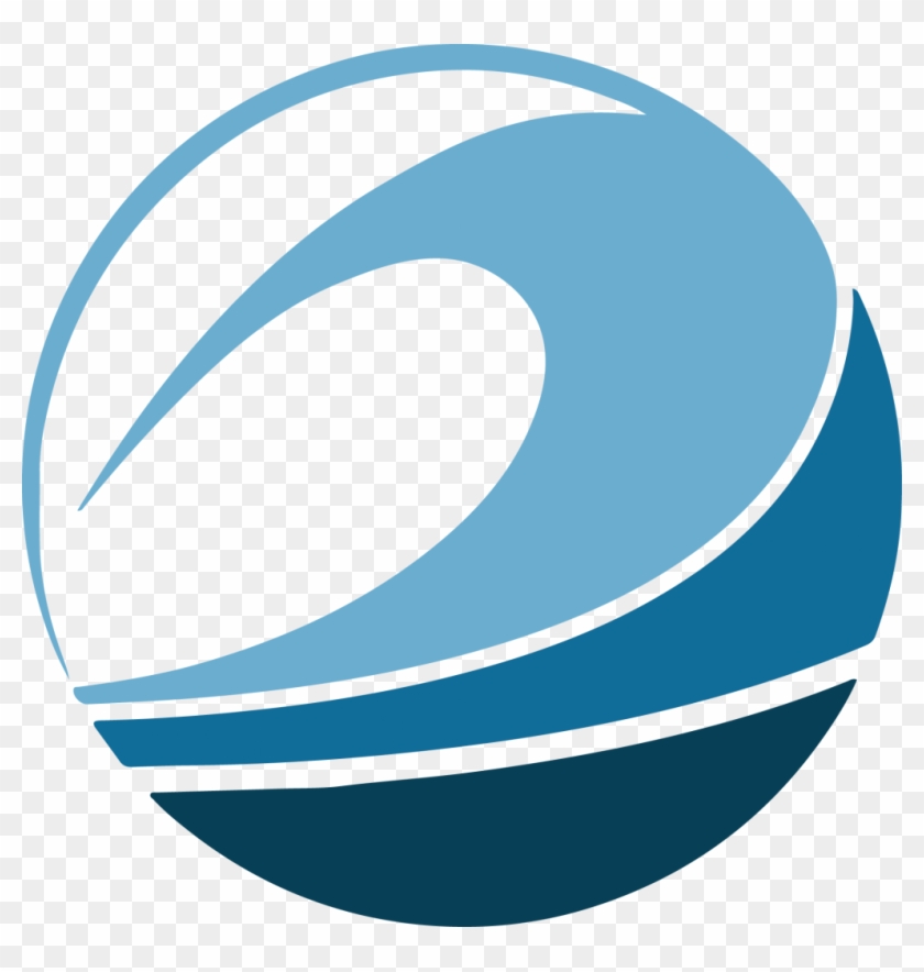 Logo Logo - Wave In Circle Png #773152