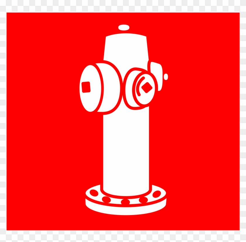 Fire Hydrant By D4v1d G1kxft Clipart - Letrero De Extintor Medidas #773179
