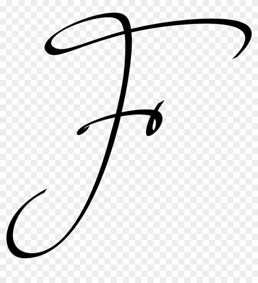 Svg - Letter F Png Transparent #773209