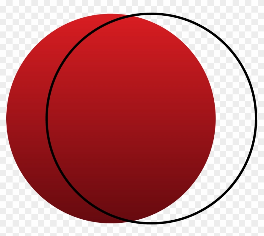 Circle Of Confusion - Black And Red Transparent Circle #773223