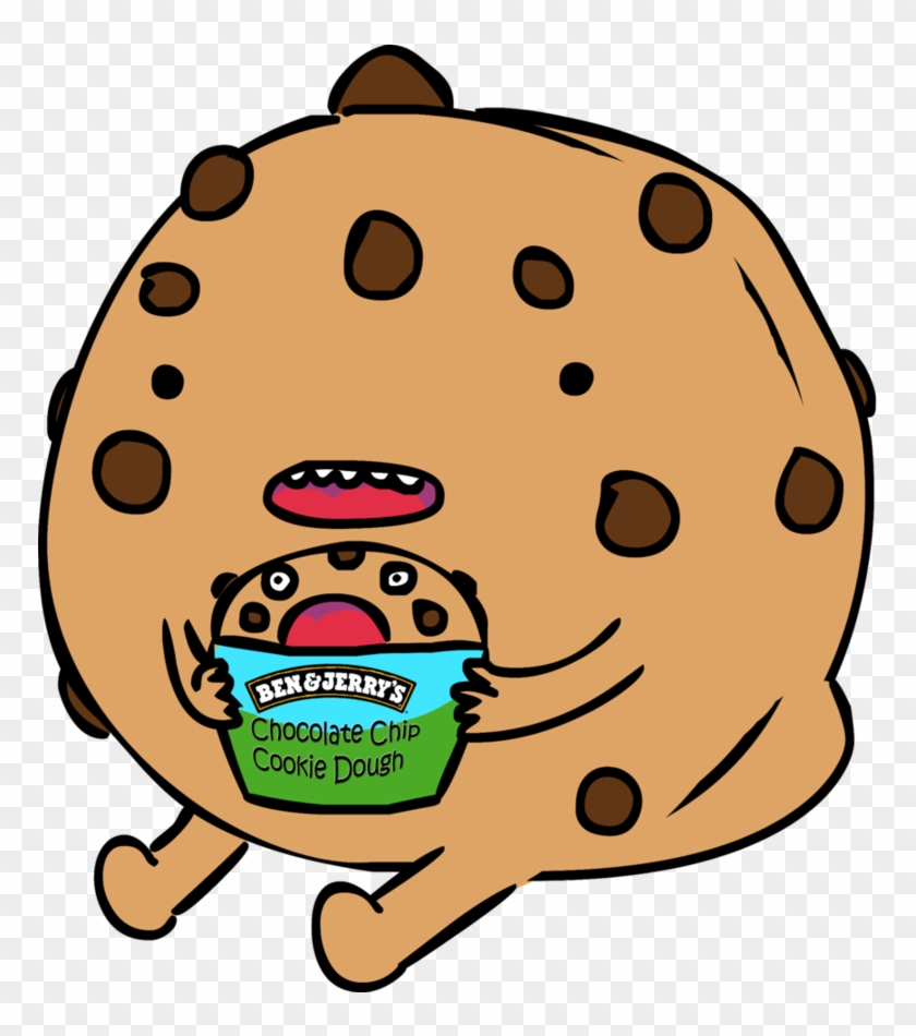 Chocolate Chip Cookie Dough Cookie By Vulpescence - Chocolate Chip Cookie Dough Cookie By Vulpescence #773279