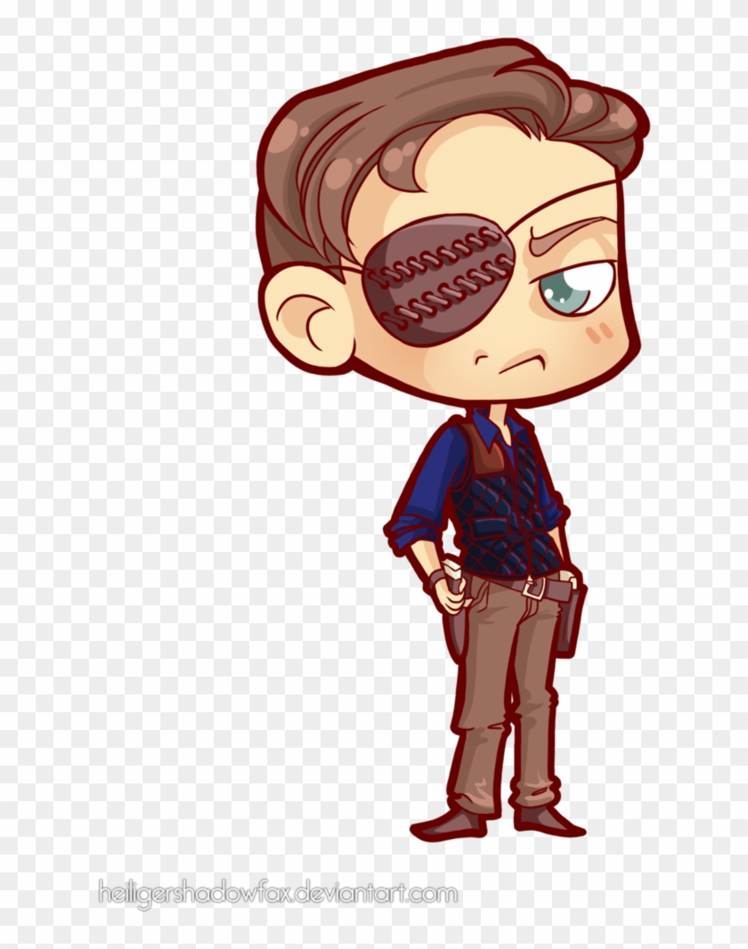 The Walking Chibi Dead - Walking Dead The Governor Fanart #773366