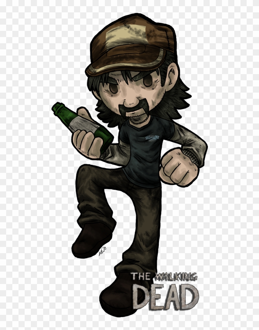 "once Upon A Noob-" • Little Chibi Kenny Is Finally - The Walking Dead #773371