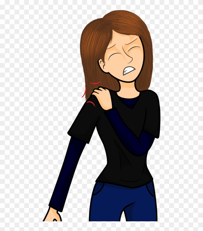 Shoulder Pain By Deannaphantom13 Shoulder Pain By Deannaphantom13 - Shoulder Pain Girl Cartoon #773435