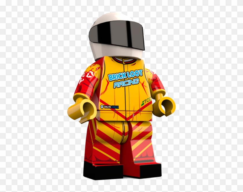 Brick Loot Exclusive Racer Custom Lego® Minifigure - Lego Minifigure #773463