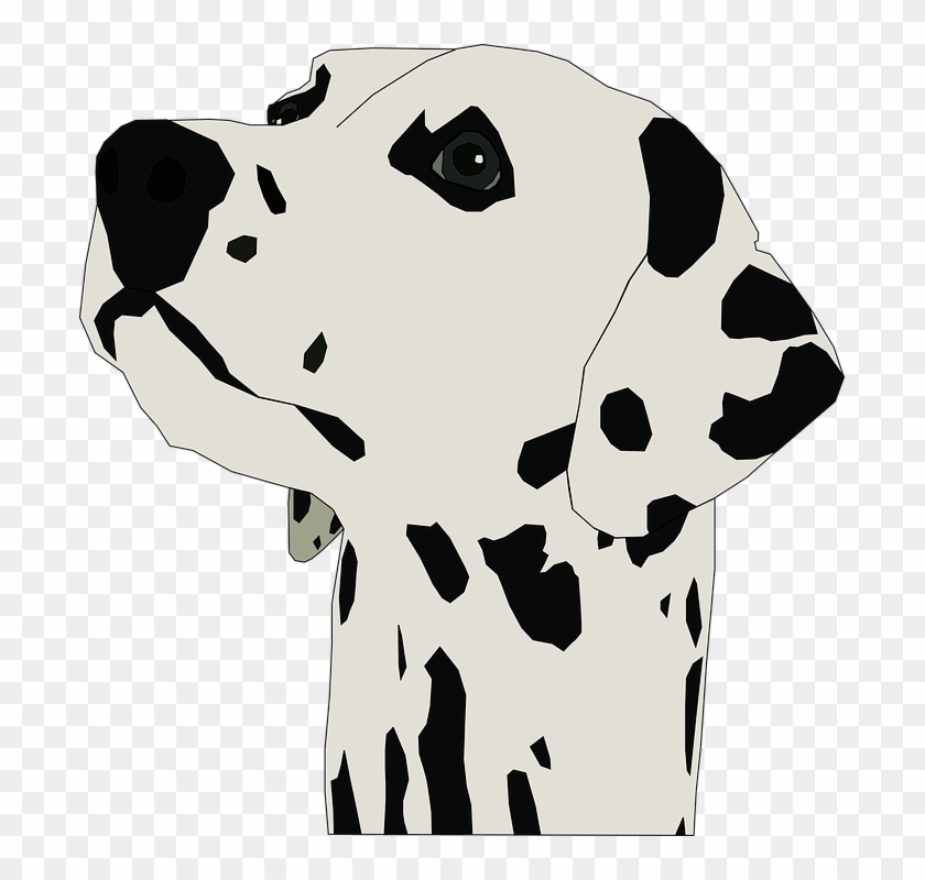 Dalmation Clipart - Dalmatian Dog Throw Blanket #773549