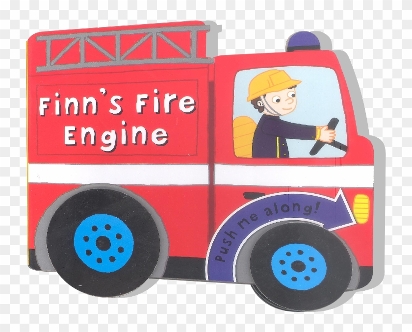 Picture Of Wheeled Vehicle Book-finn's Fire Engine - Vehicle #773602