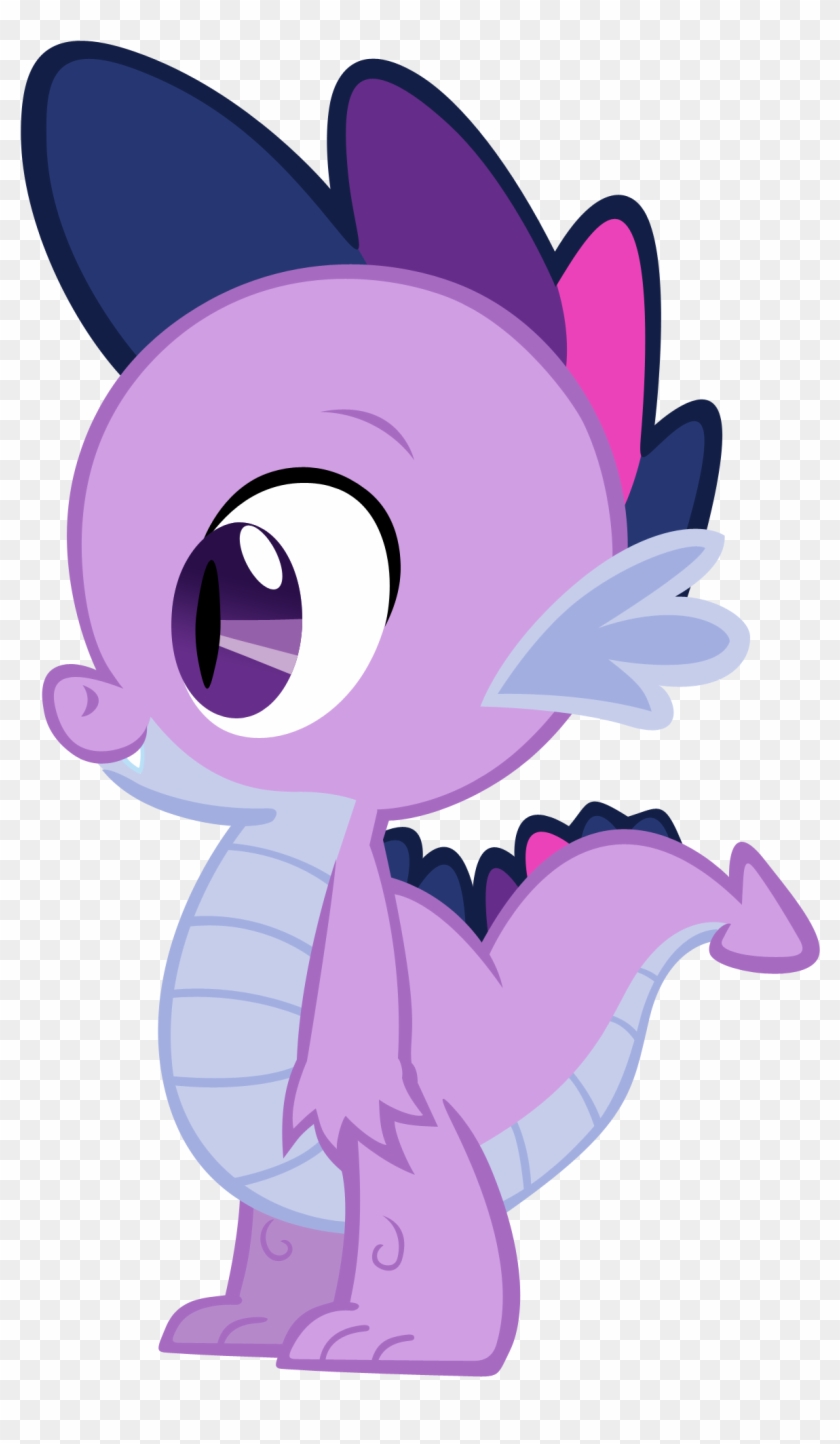 Twilight Spike Vector By Durpy Twilight Spike Vector - Mlp Spike Recolors #773686