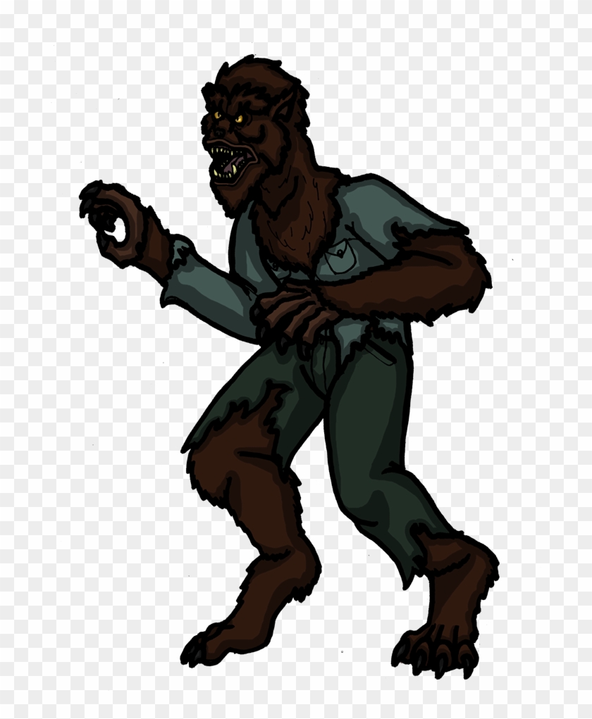 The Wolf Man By Tyrantisterror - Wolfman Png #773744