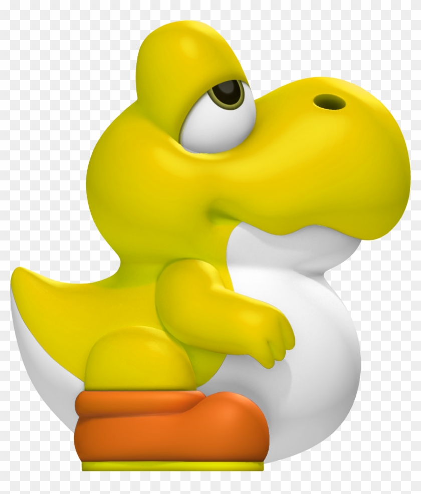 Thumbnail For Version As Of - Super Mario Yellow Yoshi #773836