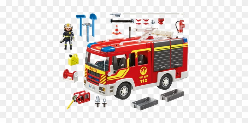 Fire Engine With Lights And Sound - Playmobil Fire Engine With Lights And Sound 5363 #773856