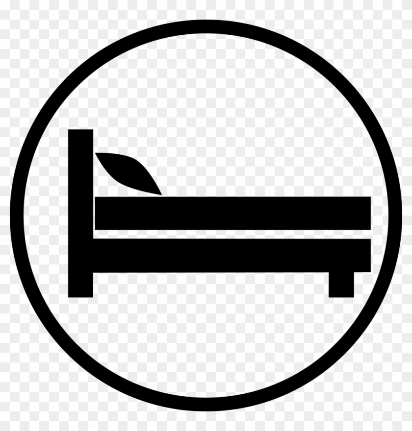 Bed Icon Png - Circle #773882