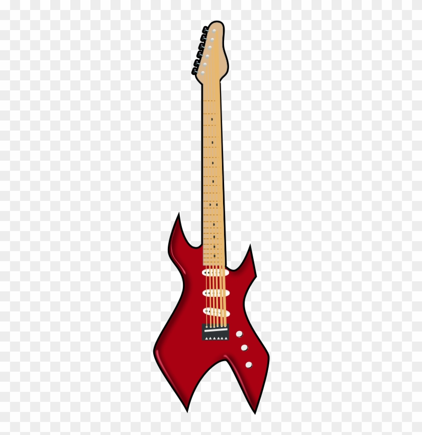 Similar Clip Art - Red Electric Guitar Clip Art Png #774162