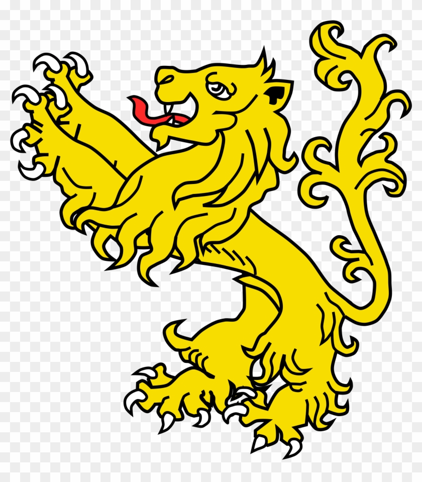 Lion Coat Of Arms Crest Heraldry Attitude - Lion Coat Of Arms Crest Heraldry Attitude #774180
