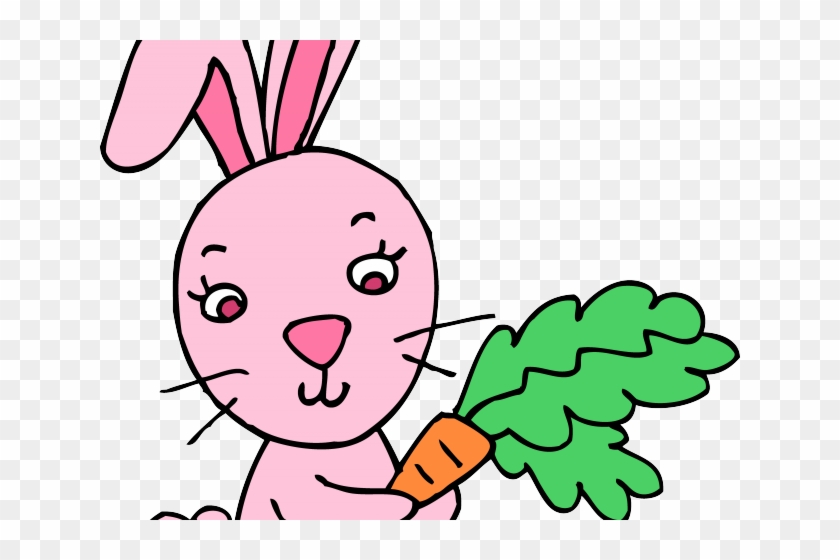 Easter Bunny Clipart Pink - Rabbit Poem #774168