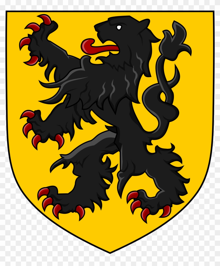 Open - Count Of Flanders Coat Of Arms #774215