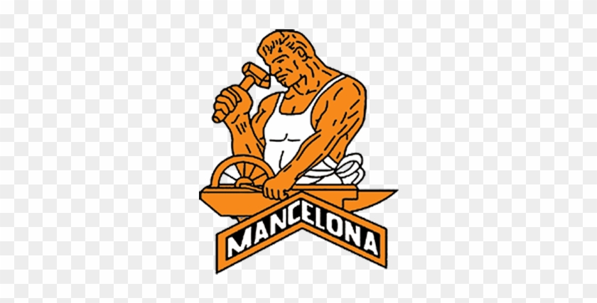 Mancelona, Mi - Mancelona Ironmen Logo #774304