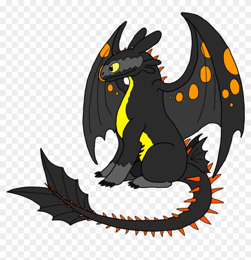 Night Fury Dragon Download - Png Night Fury #774303