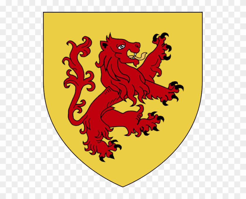 Coat Of Arms, A Red Lion - Emblem #774359