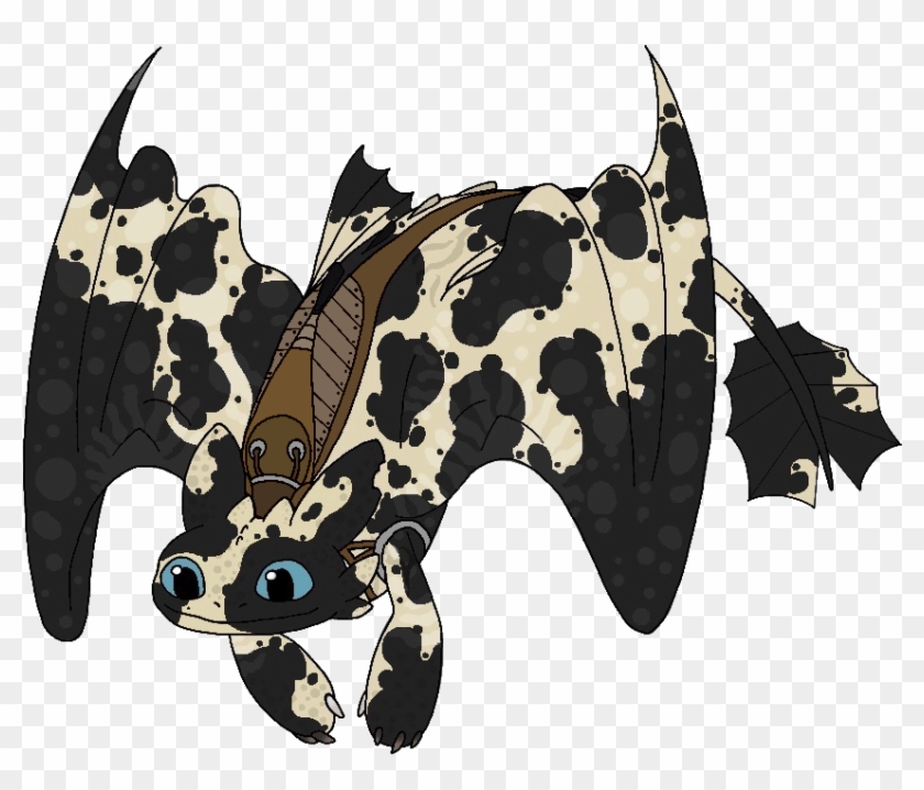 My Piebald Night Fury Oc Ayraile - Killer Whale #774432