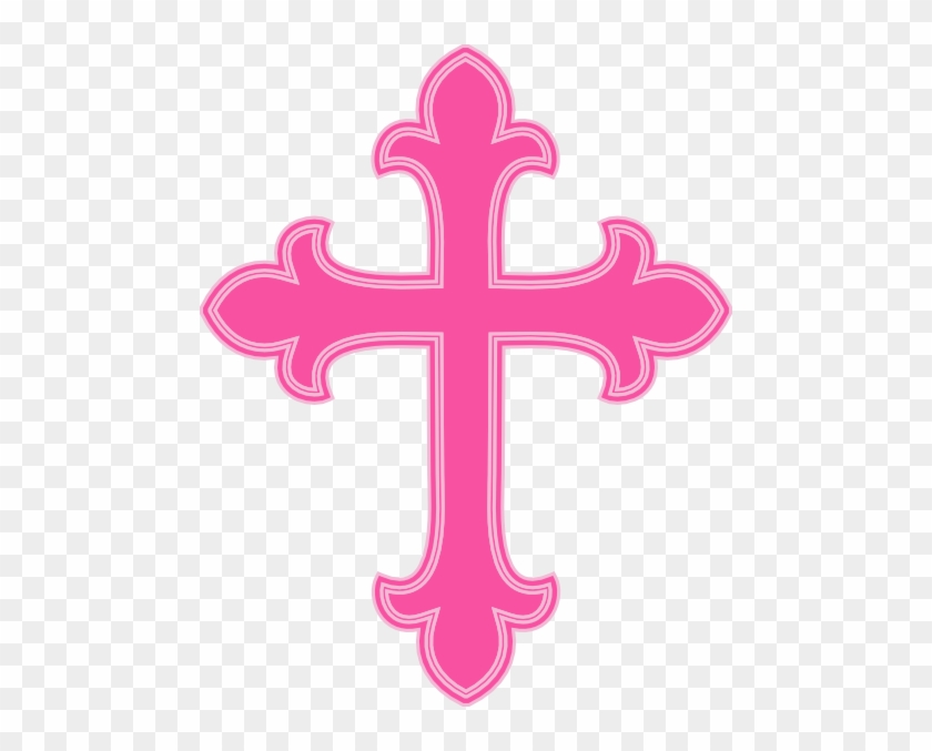 Pink Cross Clipart Transparent Background - Pink Cross Transparent Background #774516