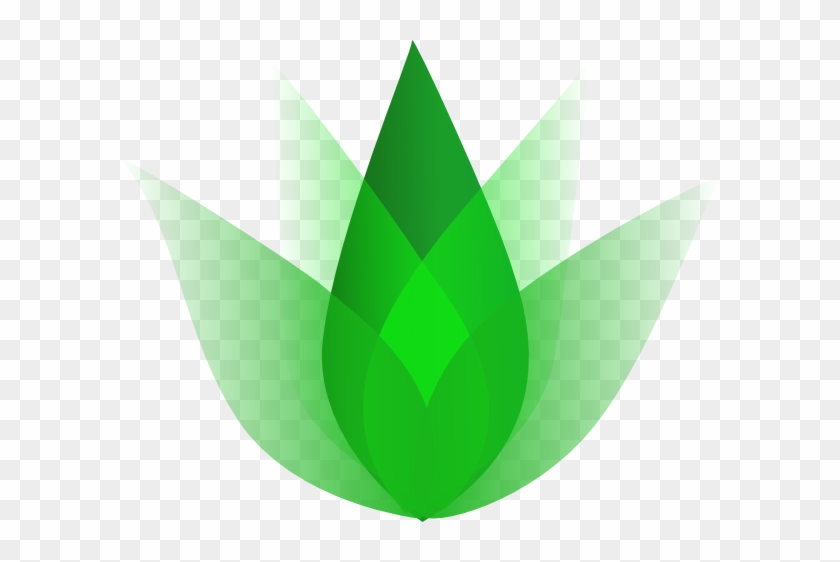 Lotus Green Clip Art At Clkercom Vector Online Royalty - Ayurveda Symbol Clipart #774519