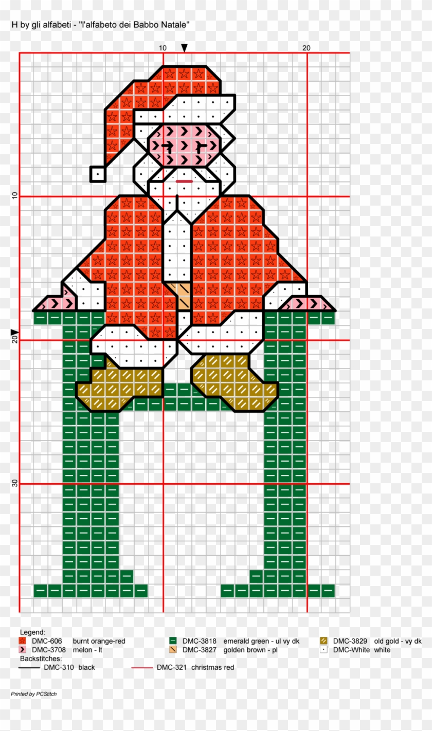 Alfabeto Dei Babbo Natale - Craft #774539