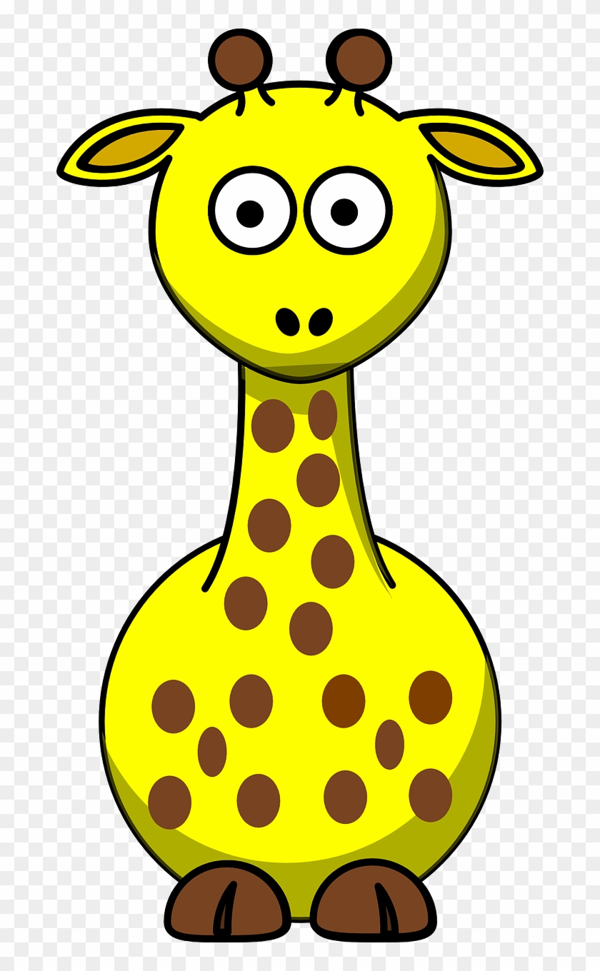 Giraffe Animal Mammal Safari Png Image - Cartoon Giraffe Nose #774554