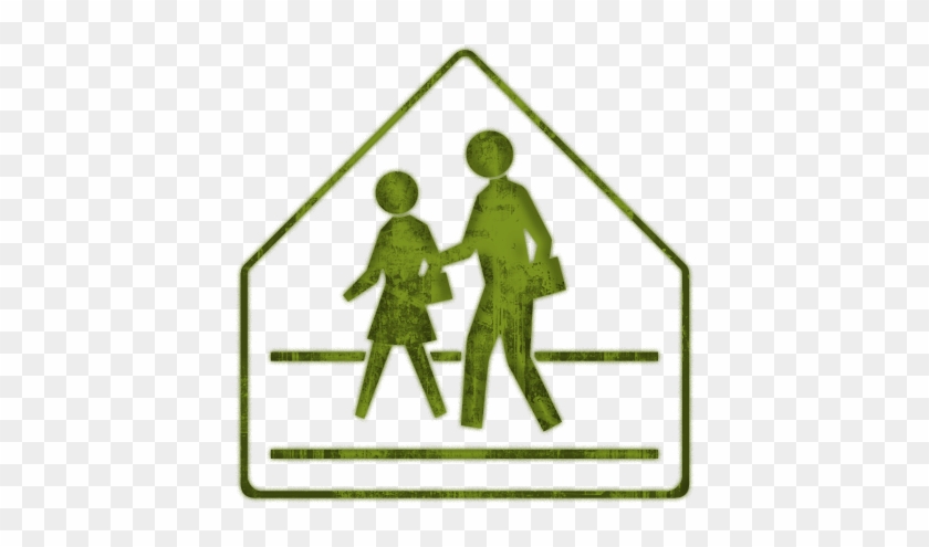 School Zone Icon Clipart - School Street Sign #774655