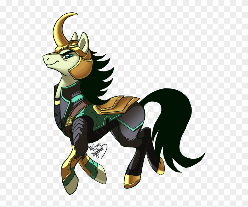 Pony Loki By Megsyv - Loki As A Pony #774677