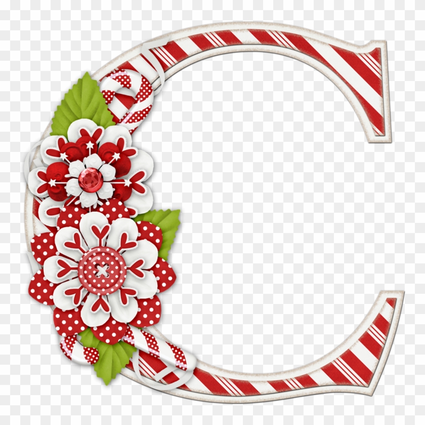 Ornament - Letter C Christmas Craft #774737