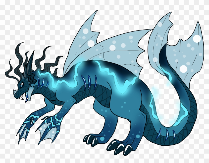 Dragon/water Type Fakemon Sharon By Lunadoptions - Pokémon X And Y #774765