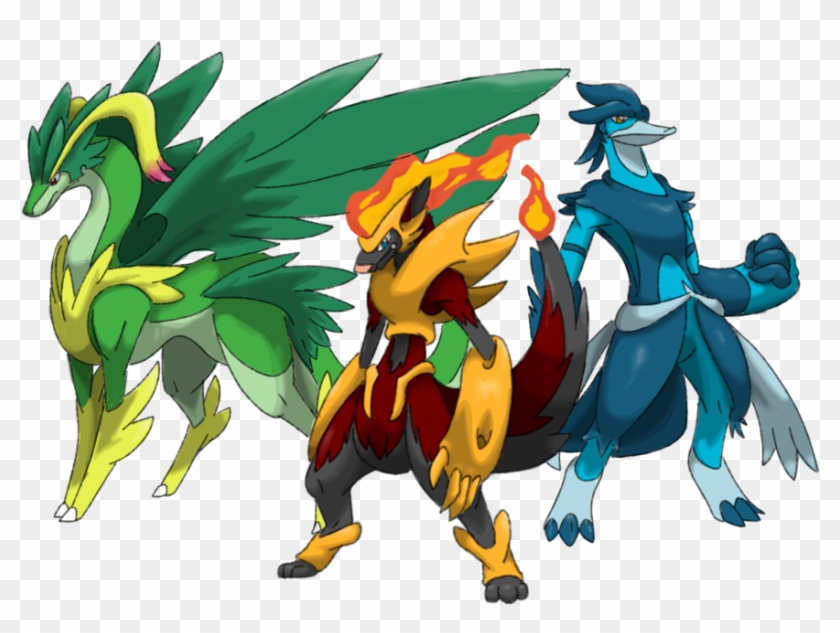 Outregis Starters By Deejaysart1993 - Fakemon Starters #774772