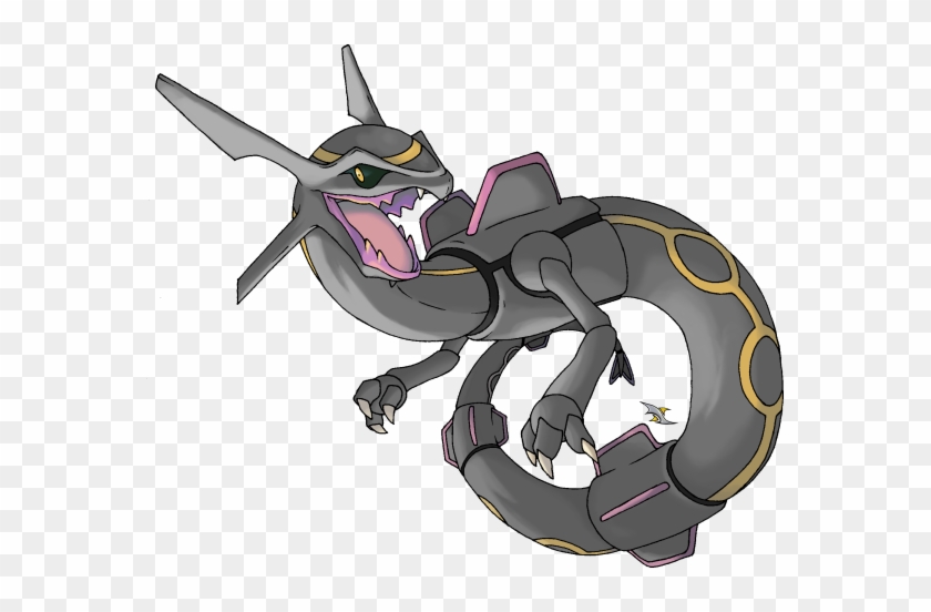 Nick - Avazard - Pokemon Shiny Rayquaza Png #774950